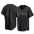 tocy LA.Angels #44 Ben Joyce Player Black Pitch Fashion T-shirt Stitched Jerseys
