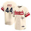 tocy LA.Angels #44 Ben Joyce Player Cream City Connect Limited Home Stitched Jerseys