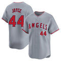 tocy LA.Angels #44 Ben Joyce Player Gray Home Limited Stitched Jerseys