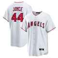 tocy LA.Angels #44 Ben Joyce Player White Home Game Stitched Jerseys