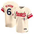 tocy LA.Angels #6 Anthony Rendon Player Cream City Connect Limited Home Stitched Jerseys