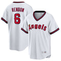 tocy LA.Angels #6 Anthony Rendon Player White T-shirt Home Game Stitched Jerseys
