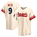 tocy LA.Angels #9 Zach Neto Player Cream City Connect Home Stitched Jerseys