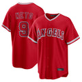 tocy LA.Angels #9 Zach Neto Player Red Home Game Stitched Jerseys