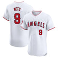 tocy LA.Angels #9 Zach Neto Player White Limited Elite Stitched Home Jerseys