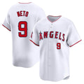 tocy LA.Angels #9 Zach Neto Player White Limited Home Stitched Jerseys
