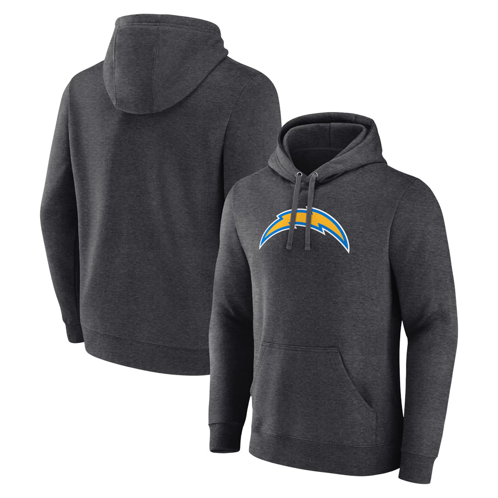 Tocy LA.Chargers Gray Pullover Hoodies Home Game Blank Player Stitched Jerseys