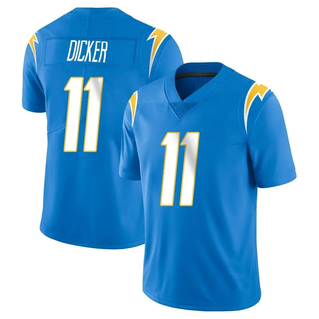 Tocy LA.Chargers #11 Cameron Dicker Player Blue Limited Vapor Untouchable Home Game Stitched Jerseys