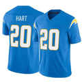 Tocy LA.Chargers #20 Cam Hart Player Blue Limited Vapor F.U.S.E. Home Game Stitched Jerseys
