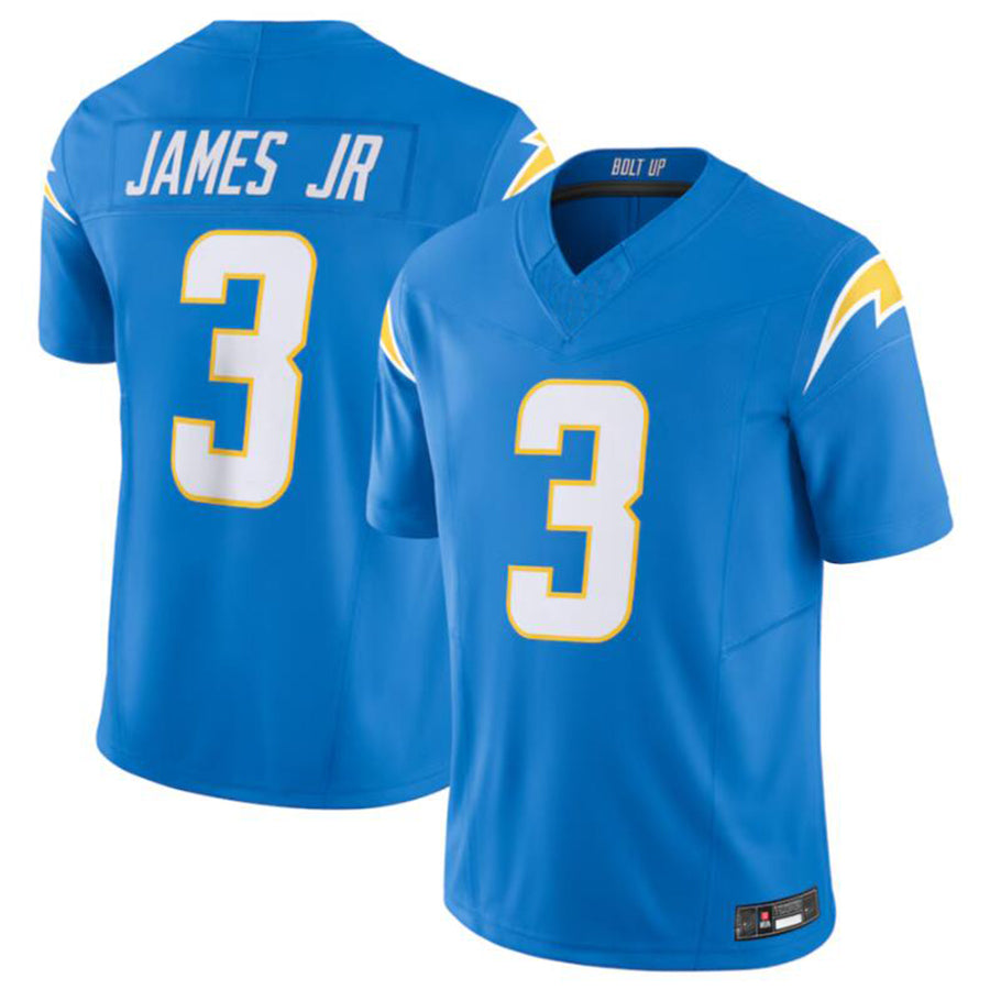 Johmsee LA.Chargers #3 Derwin James Jr. Powder Blue Vapor F.U.S.E. Limited Jersey American Stitched Jerseys