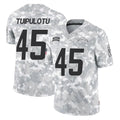 Johmsee LA.Chargers #45 Tuli Tuipulotu Player Arctic Camo Salute To Service Limited Game Stitched Jerseys