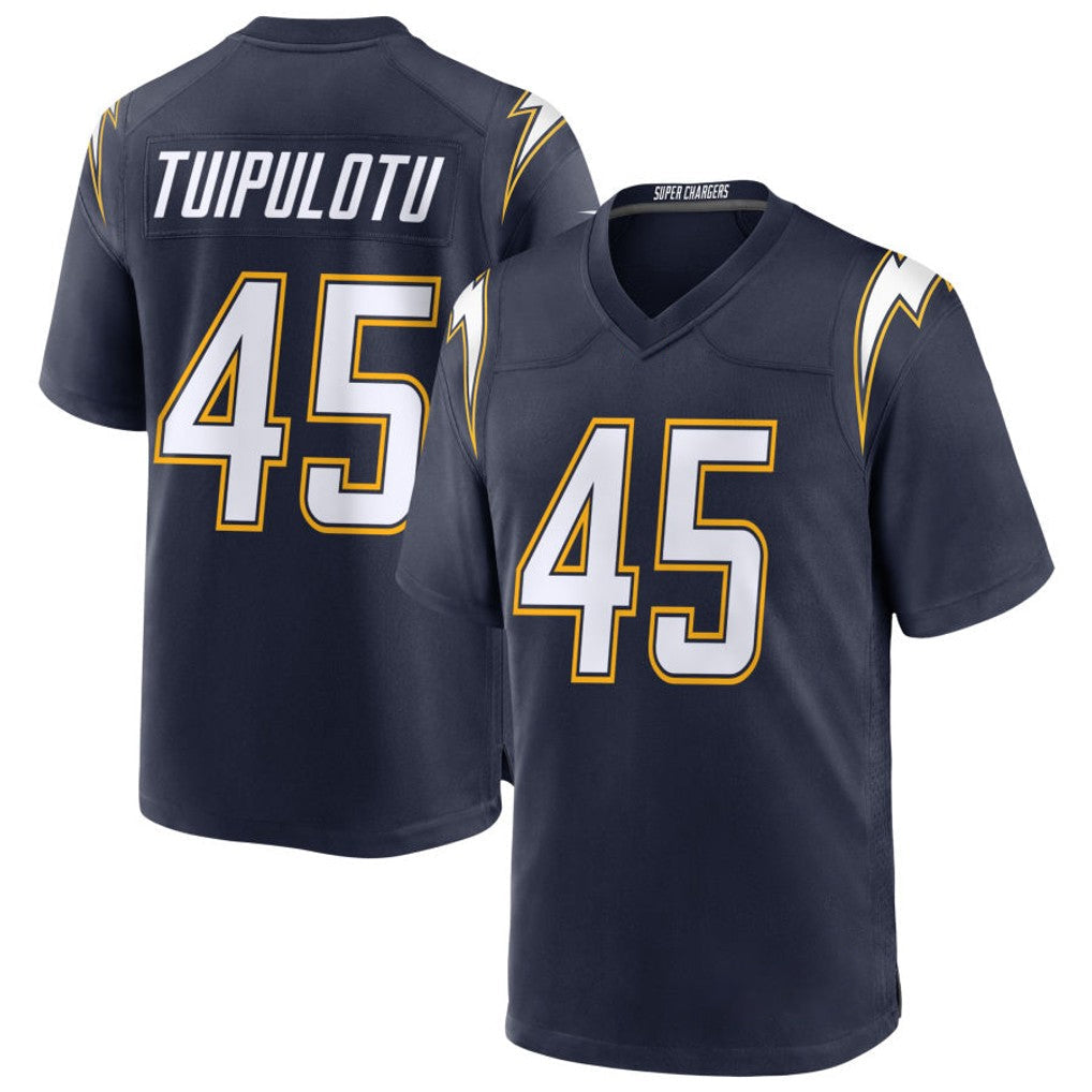 Johmsee LA.Chargers #45 Tuli Tuipulotu Player Navy Alternate Home Game Stitched Jerseys