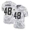 Johmsee LA.Chargers #48 Bud Dupree Player Arctic Camo Salute To Service Limited Game Stitched Jerseys