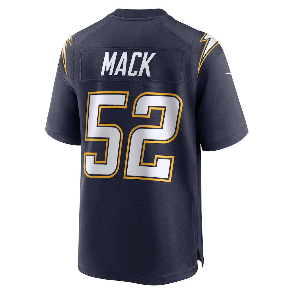 Johmsee LA.Chargers #52 Khalil Mack Player Navy Alternate Game Stitched Jerseys