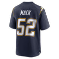 Johmsee LA.Chargers #52 Khalil Mack Player Navy Alternate Game Stitched Jerseys