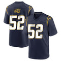 Tocy LA.Chargers #52 Khalil Mack Player Navy Home Game Stitched Jerseys