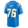 tocy LA.Chargers #76 Joe Alt Powder Blue 2024 Draft First Round Pick Player Game Jersey Stitched Jerseys