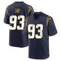 Johmsee LA.Chargers #93 Teair Tart Player Navy Home Game Stitched Jerseys