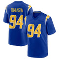 Johmsee LA.Chargers #94 Dalvin Tomlinson Player Royal Home Game Stitched Jerseys