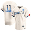 tocy LA.Dodgers #11 Roki Sasaki Player Cream City Connect Limited Home Stitched Jerseys