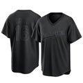 tocy LA.Dodgers #16 Will Smith Player Black Pitch Fashion T-shirt Stitched Jerseys