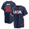 tocy LA.Dodgers #16 Will Smith Player Navy USA 2026 World Classic Limited Home Stitched Jerseys