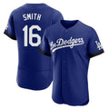 tocy LA.Dodgers #16 Will Smith Player Royal City Connect Elite Home Stitched Jerseys