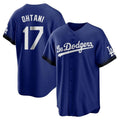 tocy LA.Dodgers #17 Shohei Ohtani Player Royal City Connect Home Game Stitched Jerseys