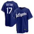 tocy LA.Dodgers #17 Shohei Ohtani Player Royal Game Stitched Jerseys