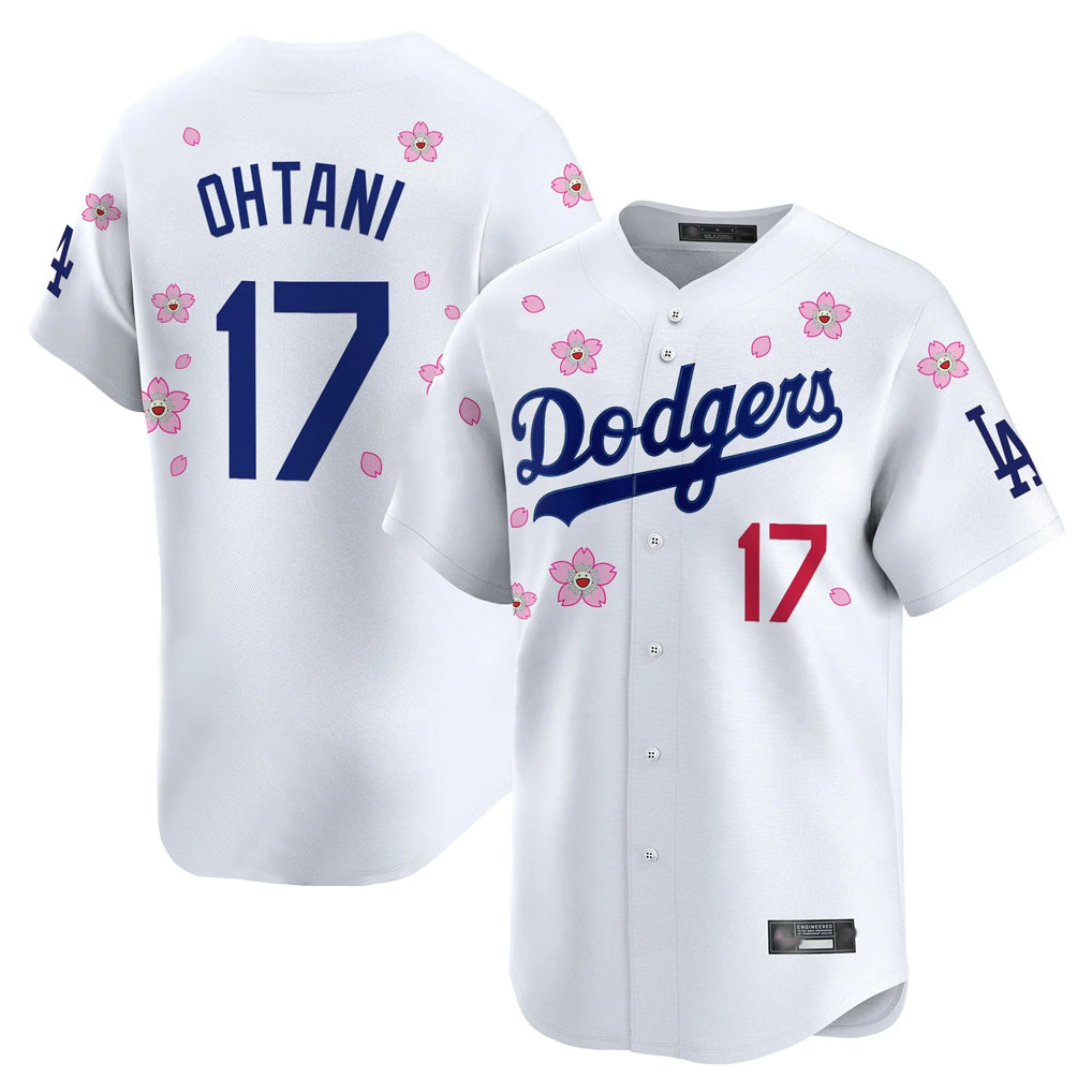 tocy LA.Dodgers #17 Shohei Ohtani Player White Tokyo Series Vapor Premier Limited Stitched Jerseys