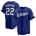 tocy LA.Dodgers #22 Clayton Kershaw Player Royal City Connect Home Game Stitched Jerseys