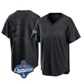 tocy LA.Dodgers #23 Kyle Tucker Player Black World Series Meet Pitch Fashion T-shirt Stitched Jerseys