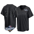 tocy LA.Dodgers #23 Kyle Tucker Player Black World Series Pitch Fashion T-shirt Stitched Jerseys