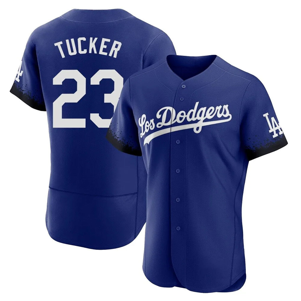 tocy LA.Dodgers #23 Kyle Tucker Player Royal City Connect Elite Home Stitched Jerseys