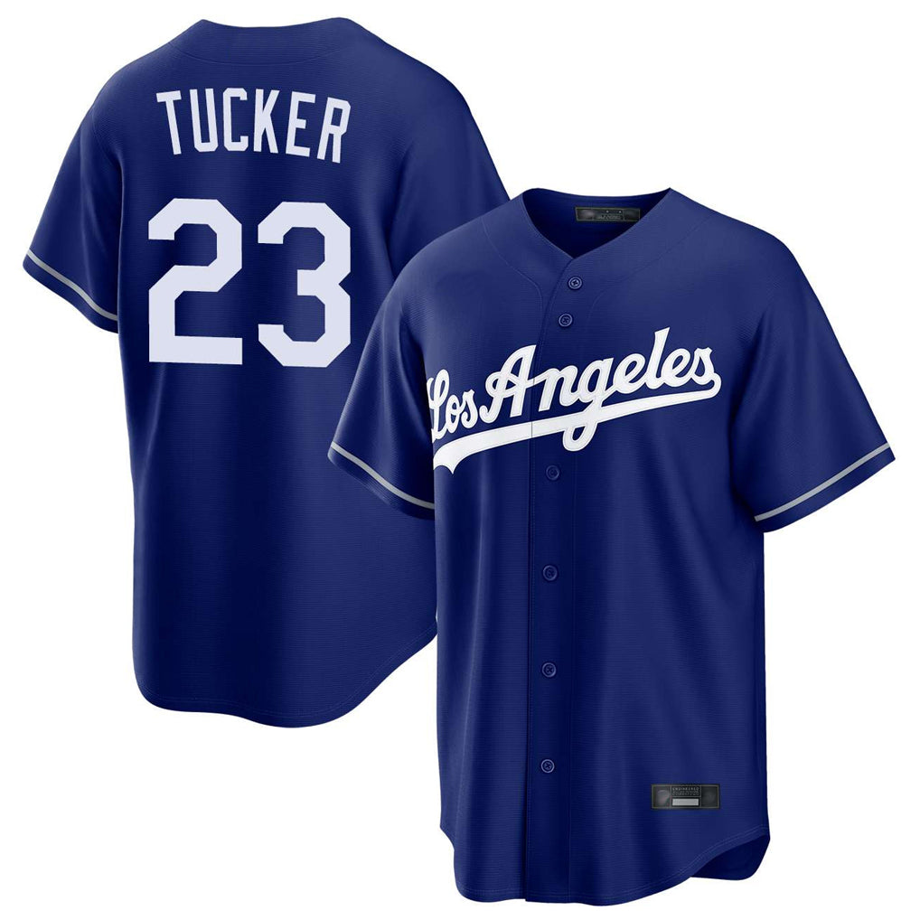 tocy LA.Dodgers #23 Kyle Tucker Player Royal Game Stitched Jerseys