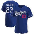 tocy LA.Dodgers #23 Kyle Tucker Player Royal Limited Elite Home Stitched Jerseys