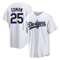 tocy LA.Dodgers #25 Tommy Edman Player Gold White 2026 Collection Stadium Game Stitched Jerseys