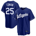 tocy LA.Dodgers #25 Tommy Edman Player Royal Game Stitched Jerseys