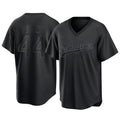 tocy LA.Dodgers #44 Andy Pages Player Black Pitch Fashion T-shirt Stitched Jerseys