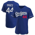 tocy LA.Dodgers #44 Andy Pages Player Royal Limited Elite Home Stitched Jerseys