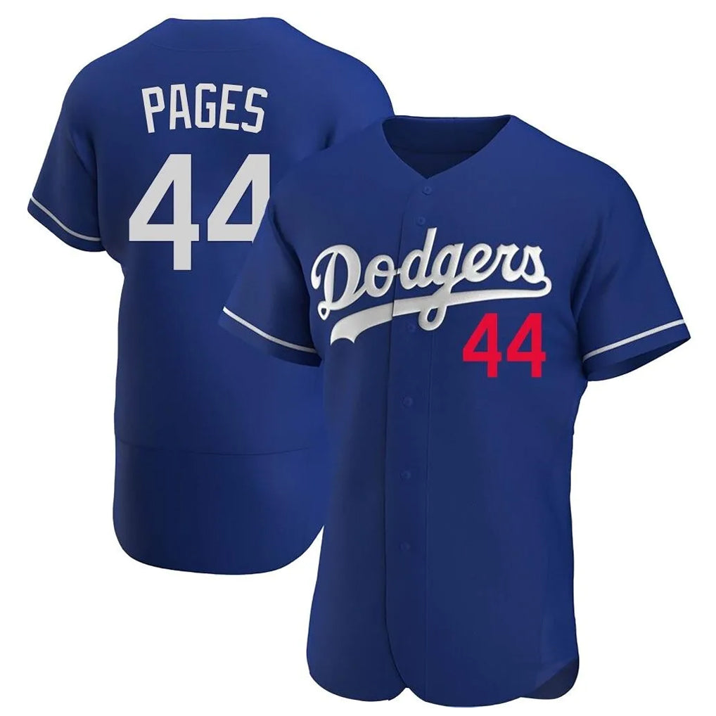 tocy LA.Dodgers #44 Andy Pages Player Royal Limited Elite Home Stitched Jerseys