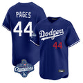 tocy LA.Dodgers #44 Andy Pages Player Royal World Series Meet Limited Home Stitched Jerseys