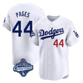 tocy LA.Dodgers #44 Andy Pages Player White World Series Meet Limited Home Stitched Jerseys