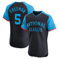 tocy LA.Dodgers #5 Freddie Freeman Player Black National League All-Star Limited Elite Home Stitched Jerseys