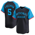tocy LA.Dodgers #5 Freddie Freeman Player Black National League All-Star Limited Home Stitched Jerseys