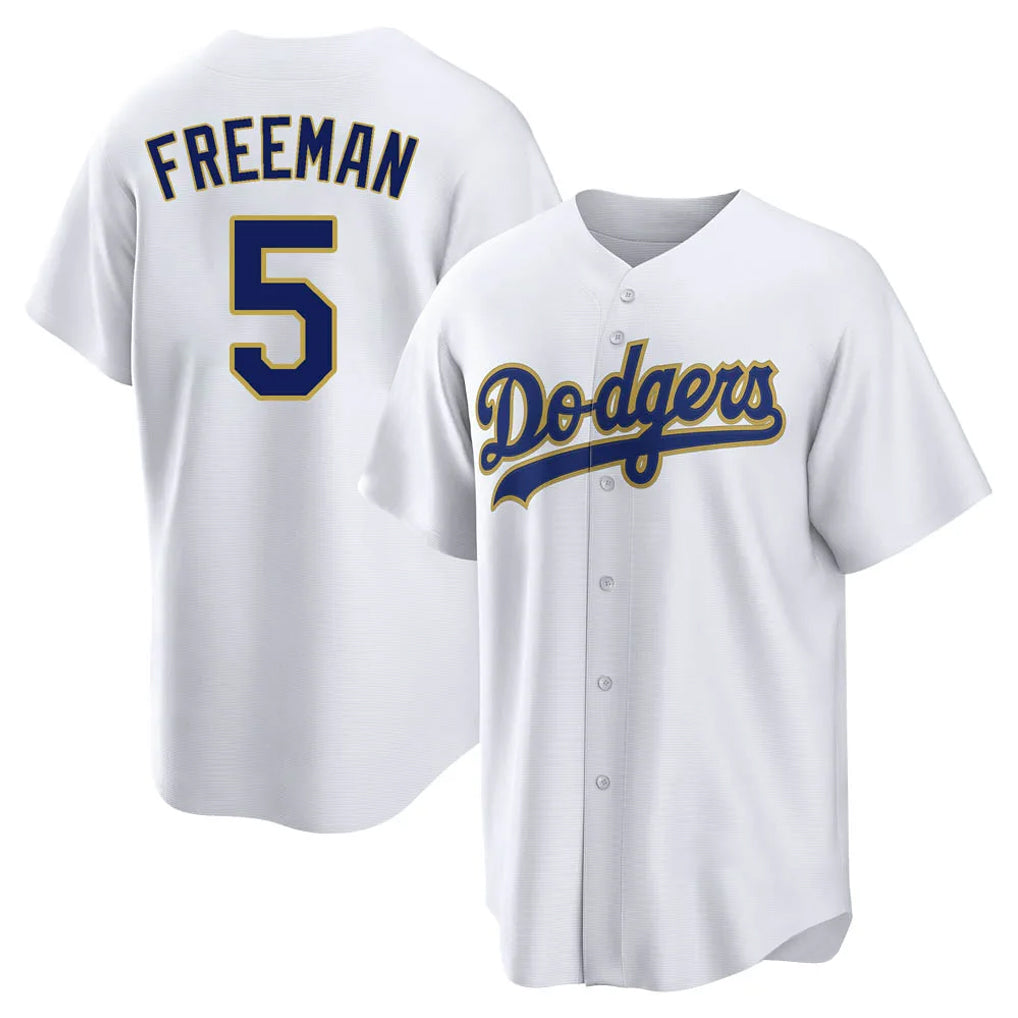 tocy LA.Dodgers #5 Freddie Freeman Player White 2026 Collection Stadium Game Stitched Jerseys