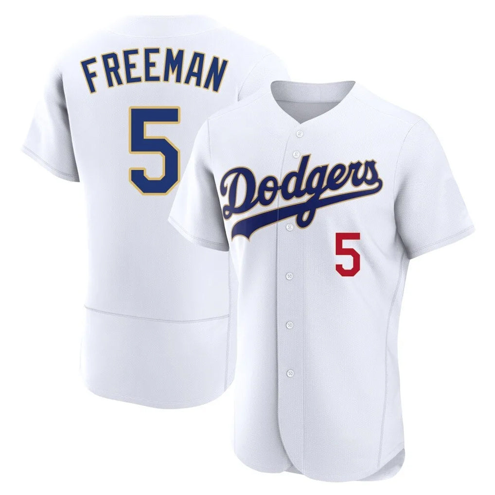 tocy LA.Dodgers #5 Freddie Freeman Player White 2026 Collection Stadium Limited Elite Stitched Jerseys