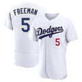 tocy LA.Dodgers #5 Freddie Freeman Player White 2026 Collection Stadium Limited Elite Stitched Jerseys