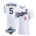 tocy LA.Dodgers #5 Freddie Freeman Player White World Series 2026 Collection Stadium Limited Elite Stitched Jerseys