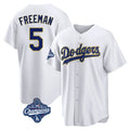tocy LA.Dodgers #5 Freddie Freeman Player White World Series Meet White 2026 Collection Stadium Game Stitched Jerseys